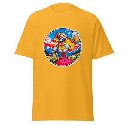 "Dogs On Vacation"-Kollektion - Blonde Havaneser (female) #2 - Klassisches Unisex-T-Shirt - 13 verschiedene Farben