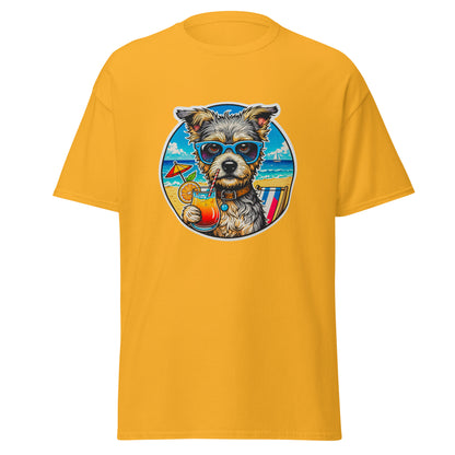 "Dogs On Vacation"-Kollektion - Milli =) - Klassisches Unisex-T-Shirt - 13 verschiedene Farben