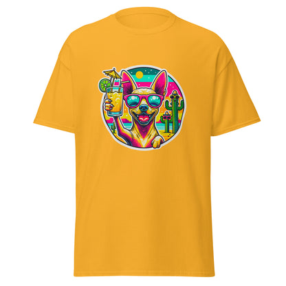 "Dogs On Vacation"-Kollektion - Mexican Hairless Dog - Klassisches Unisex-T-Shirt - 13 verschiedene Farben