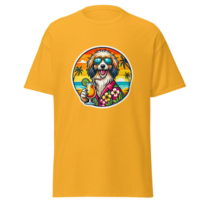 Schafspudel"Dogs On Vacation"-Kollektion - Schafpudel - Klassisches Unisex-T-Shirt - 13 verschiedene Farben