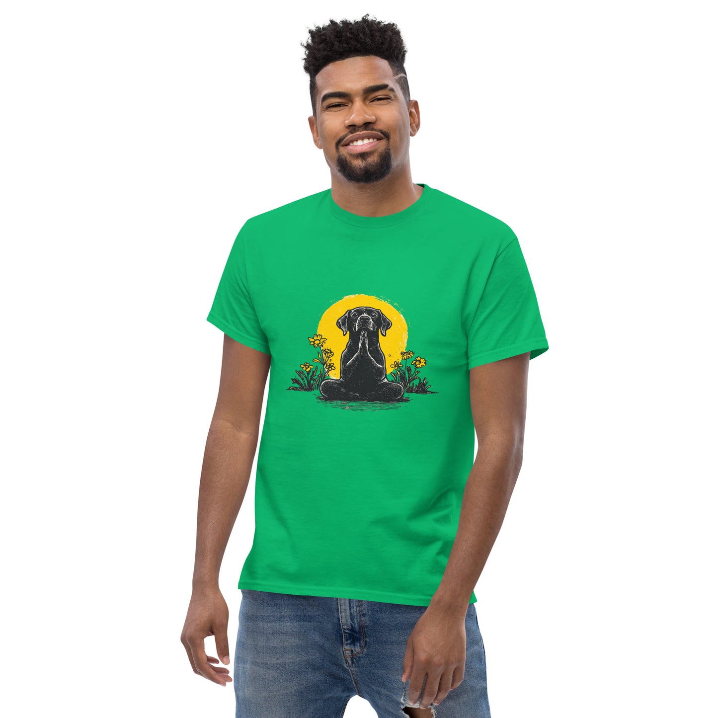 YELLOW!" - Yoga-Lab- Klassisches Unisex T-Shirt - in 4 Farben