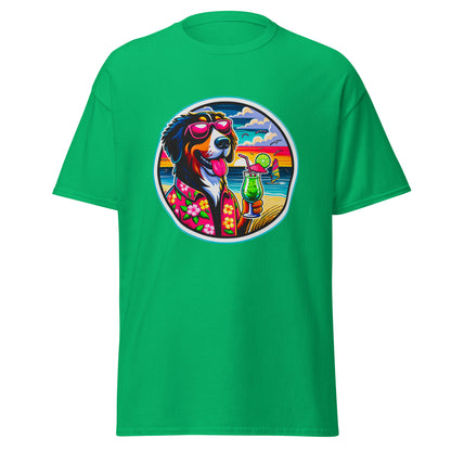 "Dogs On Vacation"-Kollektion - Swiss Mountain Dog #1 - Klassisches Unisex-T-Shirt - 13 verschiedene Farben