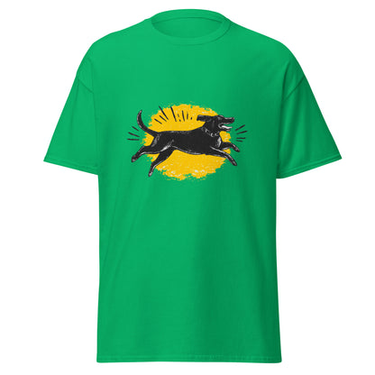 "YELLOW!" - Running Lab - Klassisches Unisex T-Shirt - in 4 Farben