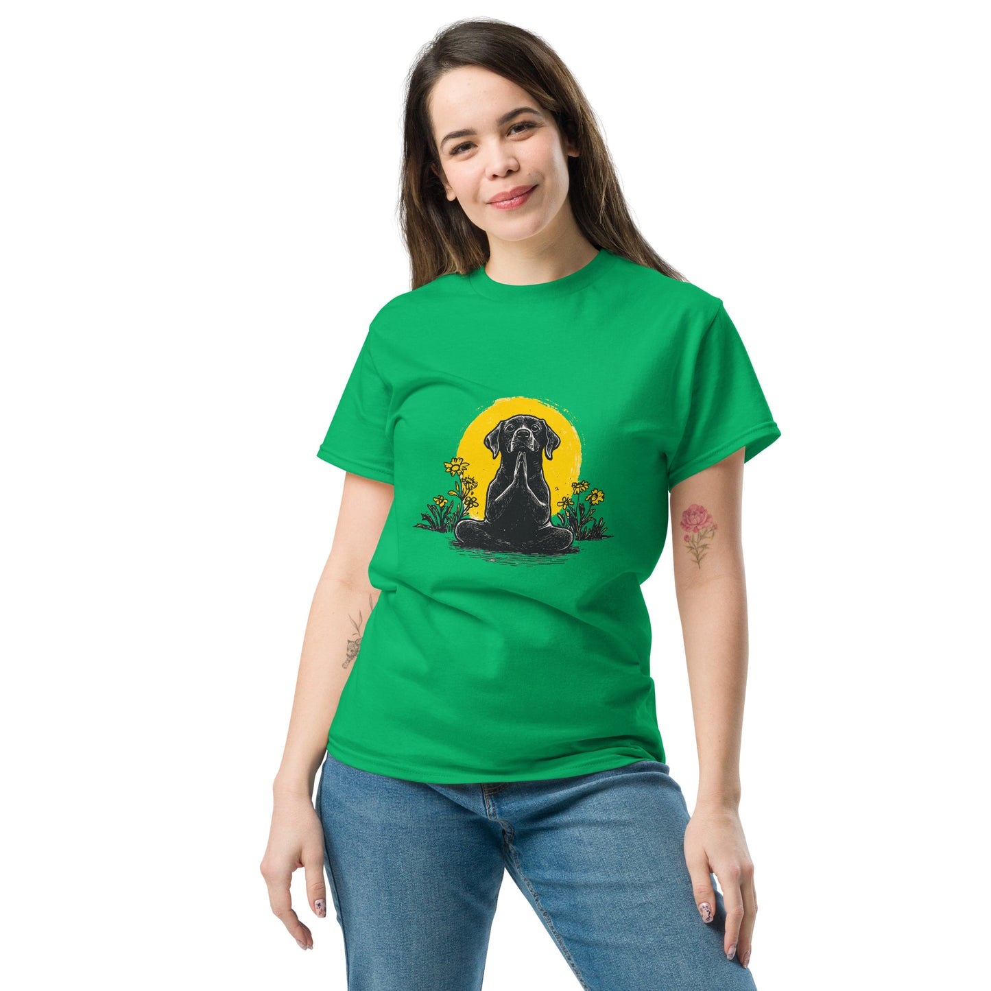 YELLOW!" - Yoga-Lab- Klassisches Unisex T-Shirt - in 4 Farben