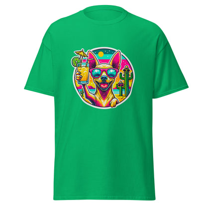 "Dogs On Vacation"-Kollektion - Mexican Hairless Dog - Klassisches Unisex-T-Shirt - 13 verschiedene Farben