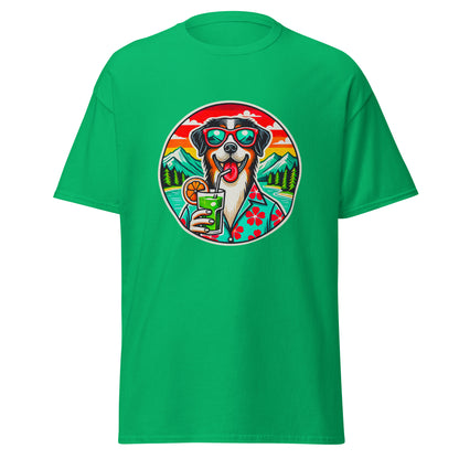 "Dogs On Vacation"-Kollektion - Schweizer Sennenhund #3 - Klassisches Unisex-T-Shirt - 13 verschiedene Farben