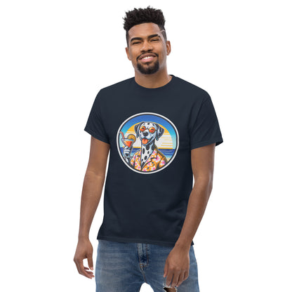 "Dogs On Vacation"-Kollektion - Dalmatiner - Klassisches Unisex-T-Shirt - 13 verschiedene Farben