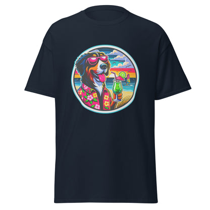 "Dogs On Vacation"-Kollektion - Swiss Mountain Dog #1 - Klassisches Unisex-T-Shirt - 13 verschiedene Farben
