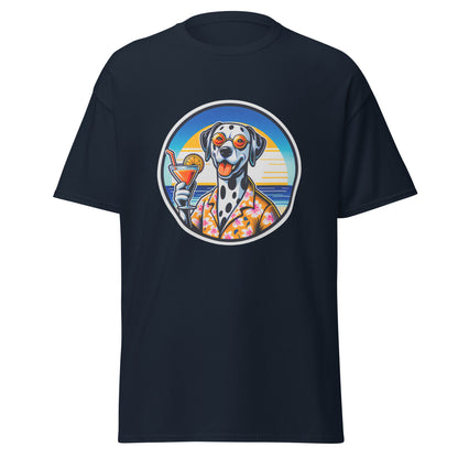 "Dogs On Vacation"-Kollektion - Dalmatiner - Klassisches Unisex-T-Shirt - 13 verschiedene Farben