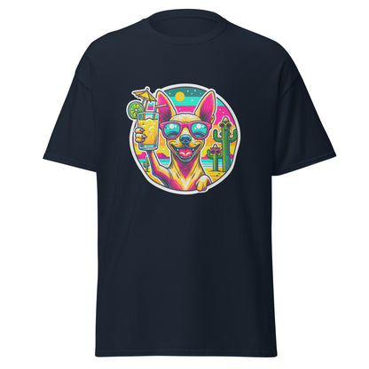 "Dogs On Vacation"-Kollektion - Mexican Hairless Dog - Klassisches Unisex-T-Shirt - 13 verschiedene Farben