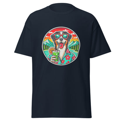 "Dogs On Vacation"-Kollektion - Schweizer Sennenhund #3 - Klassisches Unisex-T-Shirt - 13 verschiedene Farben