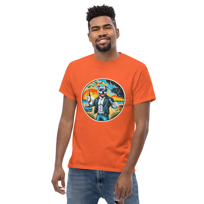 "Dogs On Vacation"-Kollektion - Staffordshire-Terrier #3 - Klassisches Unisex-T-Shirt - 13 verschiedene Farben