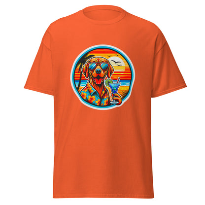 "Dogs On Vacation"-Kollektion - Viszla - Klassisches Unisex-T-Shirt - 13 verschiedene Farben