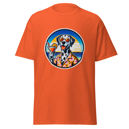 "Dogs On Vacation"-Kollektion - Dalmatiner - Klassisches Unisex-T-Shirt - 13 verschiedene Farben