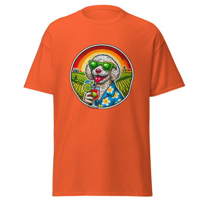 "Dogs On Vacation"-Kollektion - Lagotto Romagnolo - Klassisches Unisex-T-Shirt - 13 verschiedene Farben