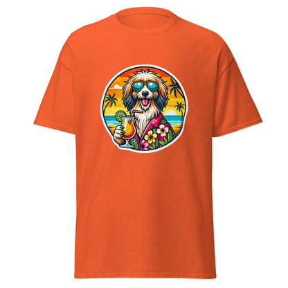 Schafspudel"Dogs On Vacation"-Kollektion - Schafpudel - Klassisches Unisex-T-Shirt - 13 verschiedene Farben