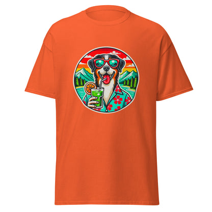 "Dogs On Vacation"-Kollektion - Schweizer Sennenhund #3 - Klassisches Unisex-T-Shirt - 13 verschiedene Farben