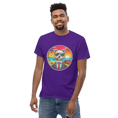 "Dogs On Vacation"-Kollektion - Malteser (Ivo) - Klassisches Unisex-T-Shirt - 13 verschiedene Farben
