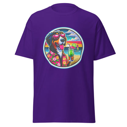 "Dogs On Vacation"-Kollektion - Swiss Mountain Dog #1 - Klassisches Unisex-T-Shirt - 13 verschiedene Farben