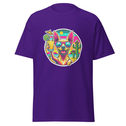 "Dogs On Vacation"-Kollektion - Mexican Hairless Dog - Klassisches Unisex-T-Shirt - 13 verschiedene Farben