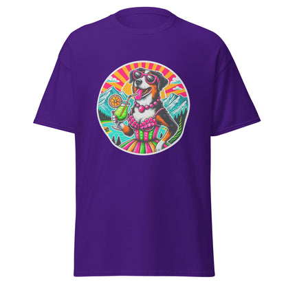 "Dogs On Vacation"-Kollektion - Schweizer Sennenhund - Klassisches Unisex-T-Shirt - 13 verschiedene Farben