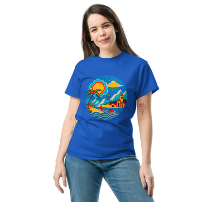"Greek Islands" - Klassisches Unisex T-Shirt - Royal Blue