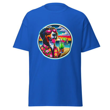 "Dogs On Vacation"-Kollektion - Swiss Mountain Dog #1 - Klassisches Unisex-T-Shirt - 13 verschiedene Farben