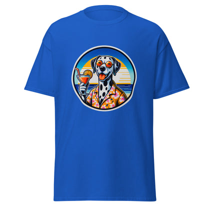 "Dogs On Vacation"-Kollektion - Dalmatiner - Klassisches Unisex-T-Shirt - 13 verschiedene Farben