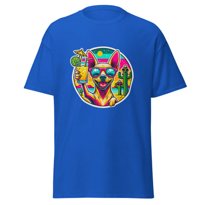 "Dogs On Vacation"-Kollektion - Mexican Hairless Dog - Klassisches Unisex-T-Shirt - 13 verschiedene Farben