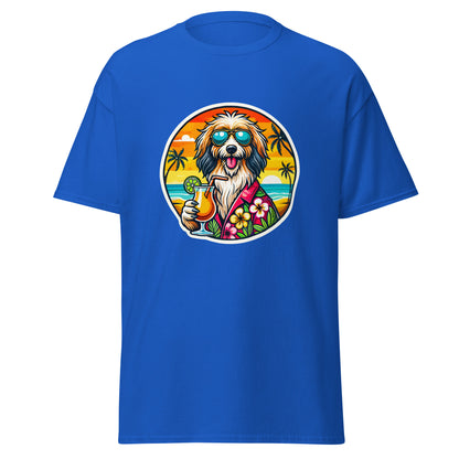 Schafspudel"Dogs On Vacation"-Kollektion - Schafpudel - Klassisches Unisex-T-Shirt - 13 verschiedene Farben