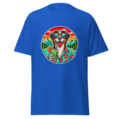 "Dogs On Vacation"-Kollektion - Schweizer Sennenhund #3 - Klassisches Unisex-T-Shirt - 13 verschiedene Farben