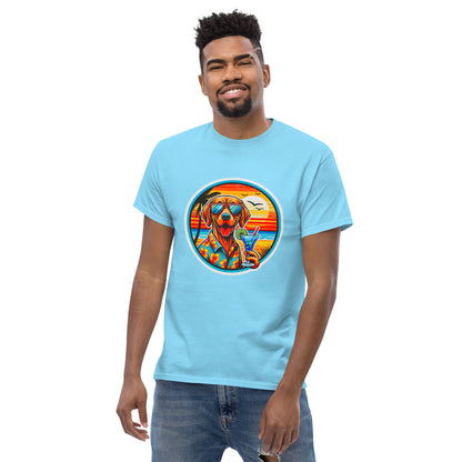 "Dogs On Vacation"-Kollektion - Viszla - Klassisches Unisex-T-Shirt - 13 verschiedene Farben