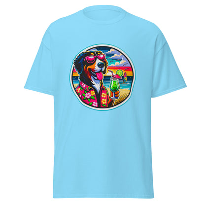 "Dogs On Vacation"-Kollektion - Swiss Mountain Dog #1 - Klassisches Unisex-T-Shirt - 13 verschiedene Farben