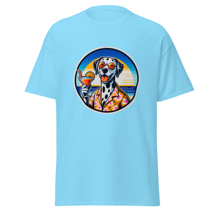 "Dogs On Vacation"-Kollektion - Dalmatiner - Klassisches Unisex-T-Shirt - 13 verschiedene Farben