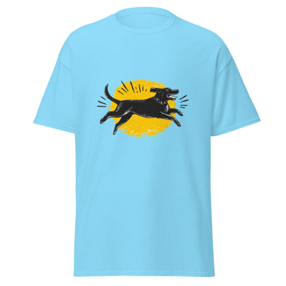 "YELLOW!" - Running Lab - Klassisches Unisex T-Shirt - in 4 Farben