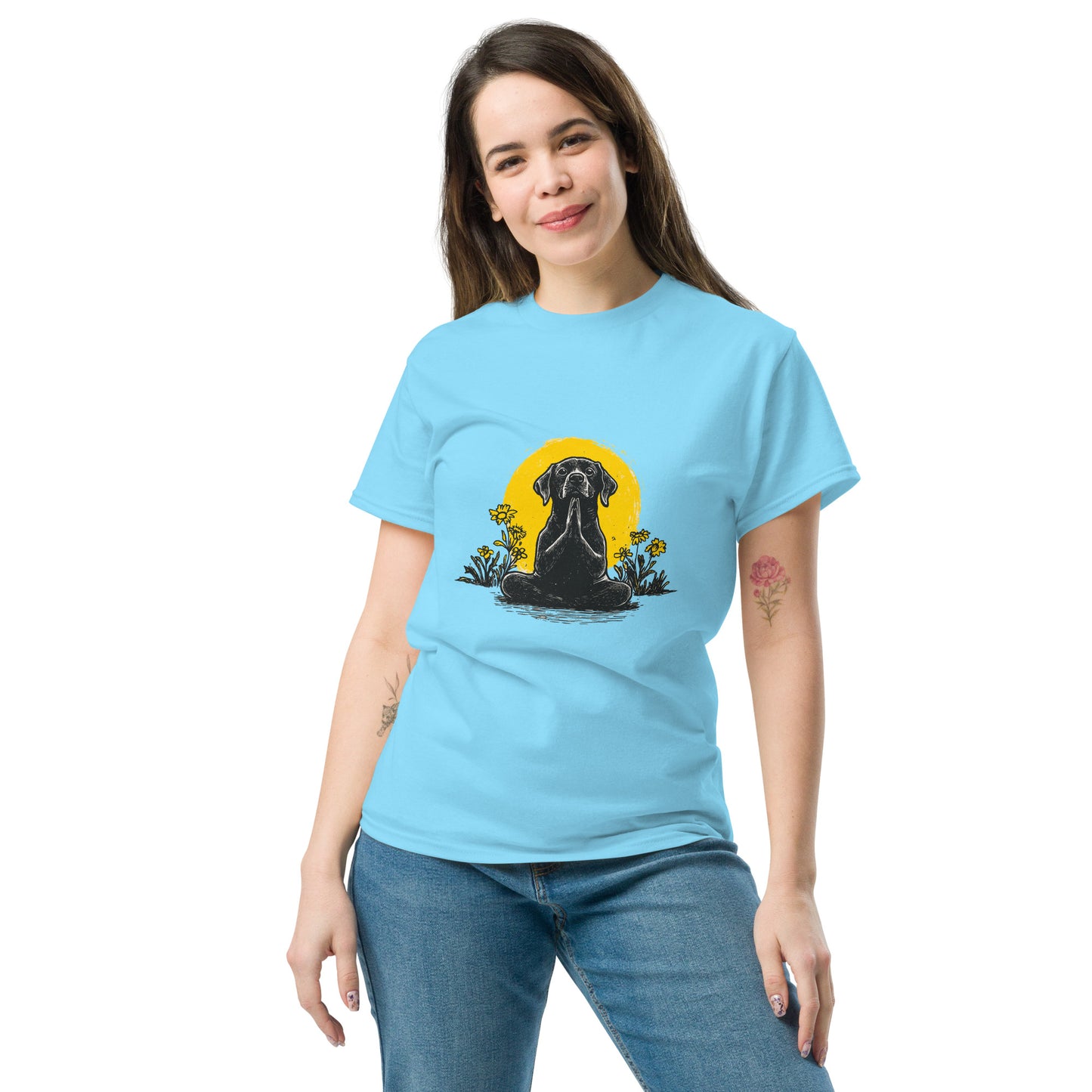 YELLOW!" - Yoga-Lab- Klassisches Unisex T-Shirt - in 4 Farben