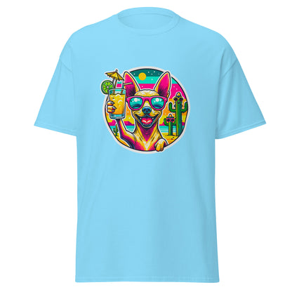 "Dogs On Vacation"-Kollektion - Mexican Hairless Dog - Klassisches Unisex-T-Shirt - 13 verschiedene Farben