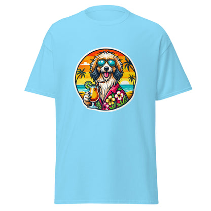 Schafspudel"Dogs On Vacation"-Kollektion - Schafpudel - Klassisches Unisex-T-Shirt - 13 verschiedene Farben