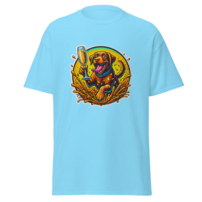 "Dogs On Vacation"-Kollektion - Brown Labbi - Klassisches Unisex-T-Shirt - 13 verschiedene Farben