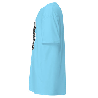 "Crazy Mad Dogs!" - Klassisches Unisex-T-Shirt - Sky-Blue