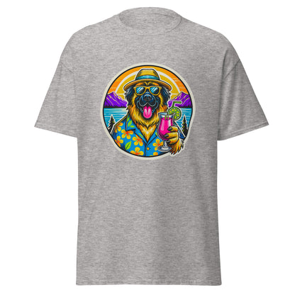 "Dogs On Vacation"-Kollektion - Leonberger - Klassisches Unisex-T-Shirt - 13 verschiedene Farben