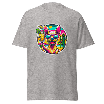 "Dogs On Vacation"-Kollektion - Mexican Hairless Dog - Klassisches Unisex-T-Shirt - 13 verschiedene Farben