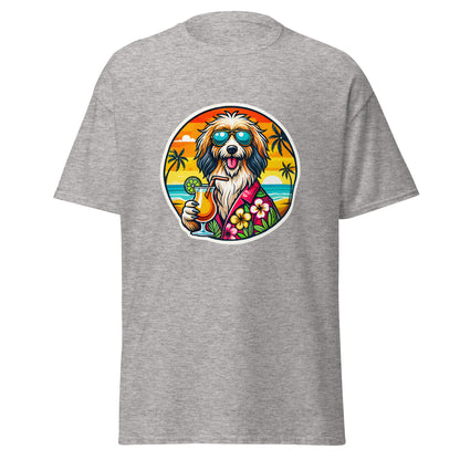 Schafspudel"Dogs On Vacation"-Kollektion - Schafpudel - Klassisches Unisex-T-Shirt - 13 verschiedene Farben