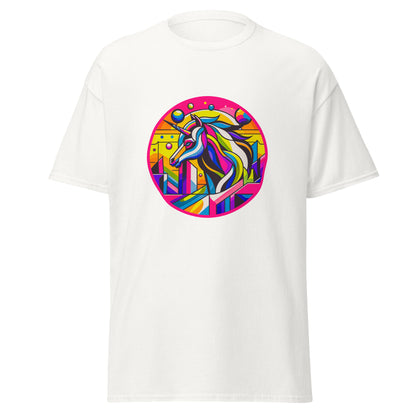"Unicorn" #1 - Klassisches Unisex-T-Shirt - Weiß