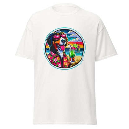 "Dogs On Vacation"-Kollektion - Swiss Mountain Dog #1 - Klassisches Unisex-T-Shirt - 13 verschiedene Farben
