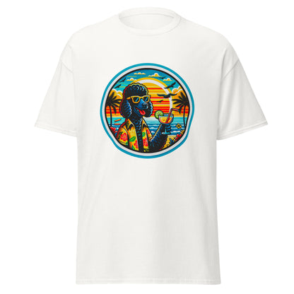 "Dogs On Vacation"-Kollektion - Schwarzer Großpudel - 13 verschiedene Farben