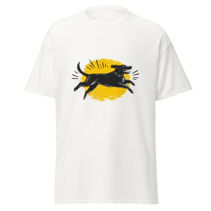 "YELLOW!" - Running Lab - Klassisches Unisex T-Shirt - in 4 Farben