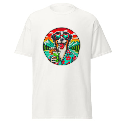 "Dogs On Vacation"-Kollektion - Schweizer Sennenhund #3 - Klassisches Unisex-T-Shirt - 13 verschiedene Farben