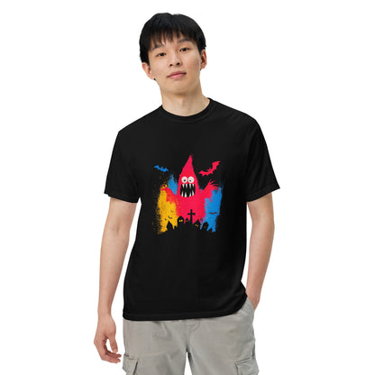 Halloween-Kollektion 2024 - No. 42 - Schweres textilgefärbtes Unisex-T-Shirt - in 3 Farben