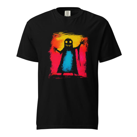 Halloween-Kollektion 2024 - No. 10 - Schweres textilgefärbtes Unisex-T-Shirt - in 3 Farben
